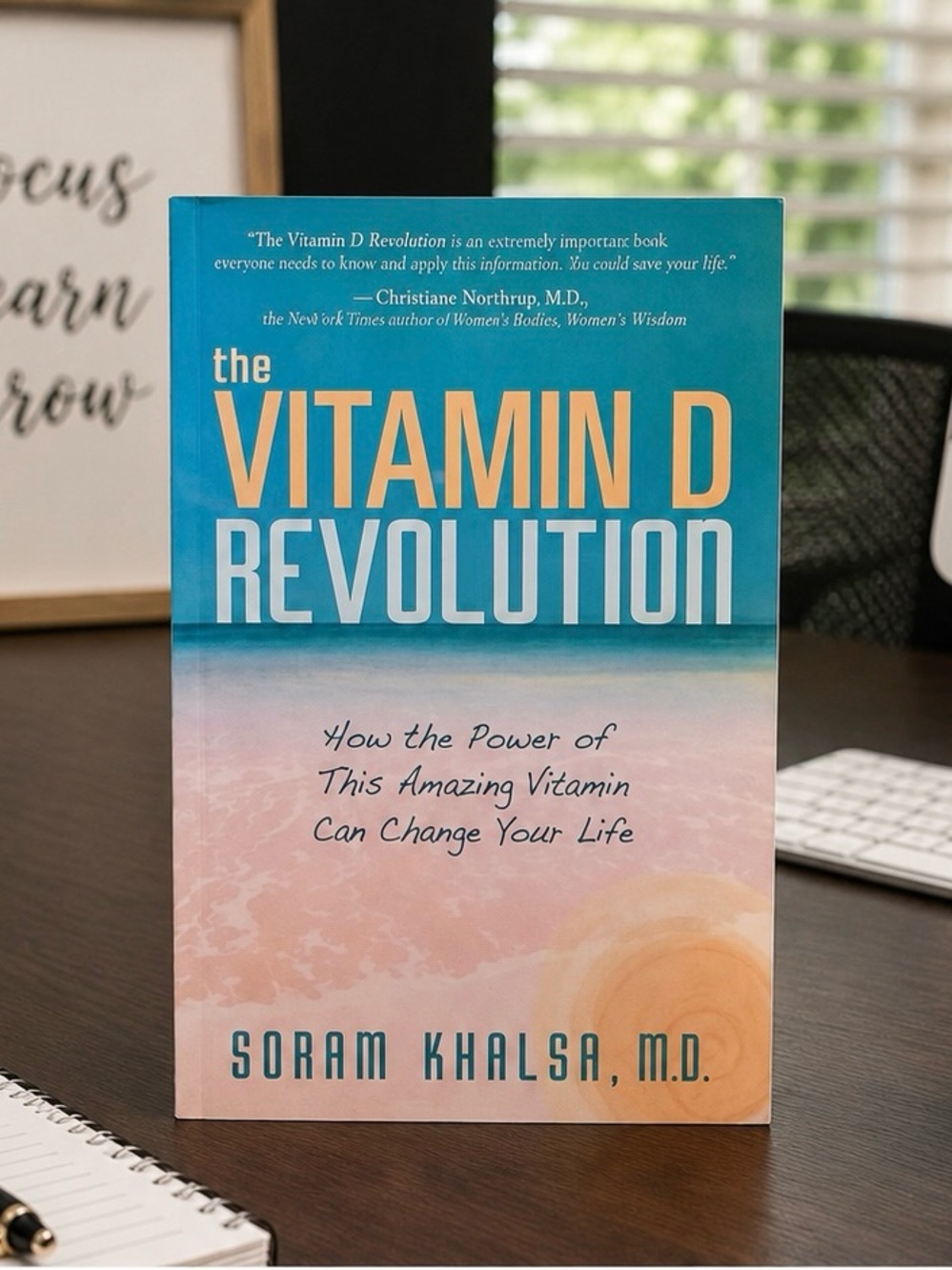 The Vitamin D Revolution Book | Soram Khalsa MD Health Wellness Guide Paperback